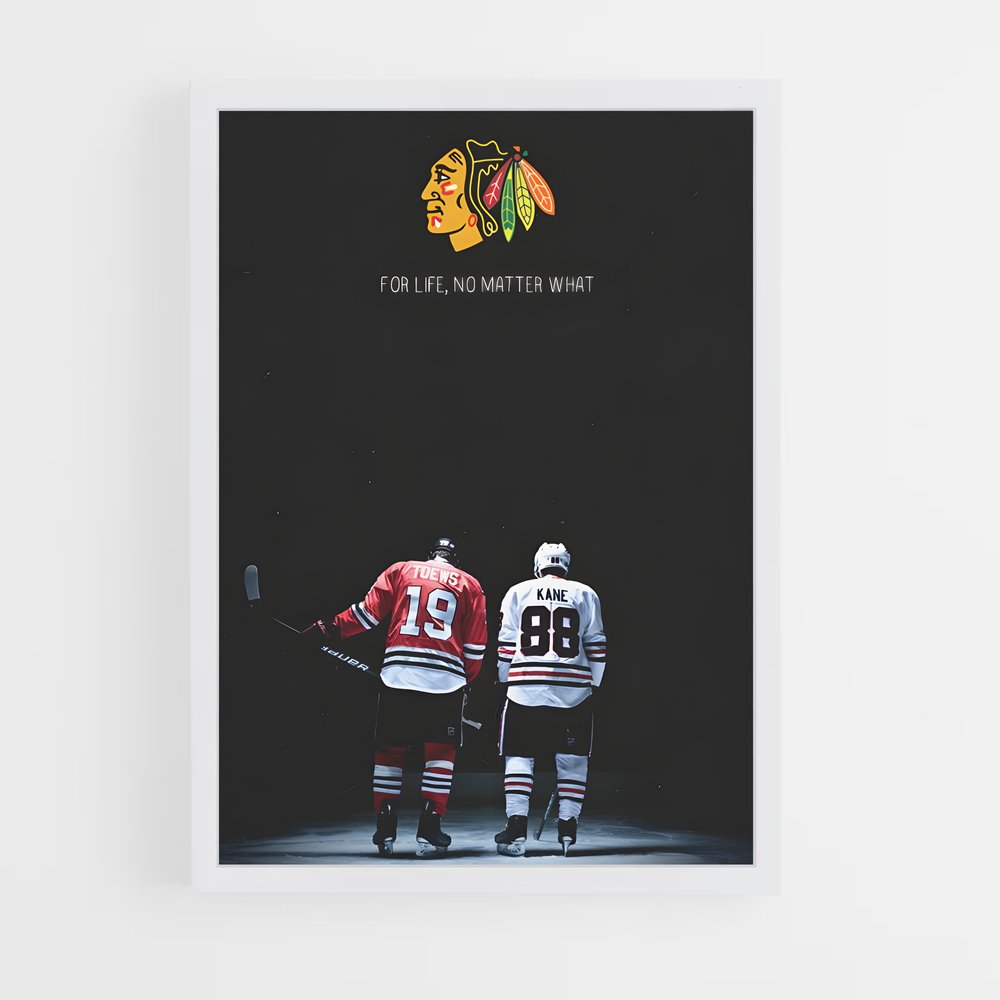 Poster Chicago Forever – affiche Hockey sur glace (vue 3)